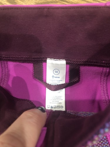 Ivivva Girls Perfect Your Practice Jacket And Full Length Ruffle Leggings, 12-14 - Picture 6 of 10