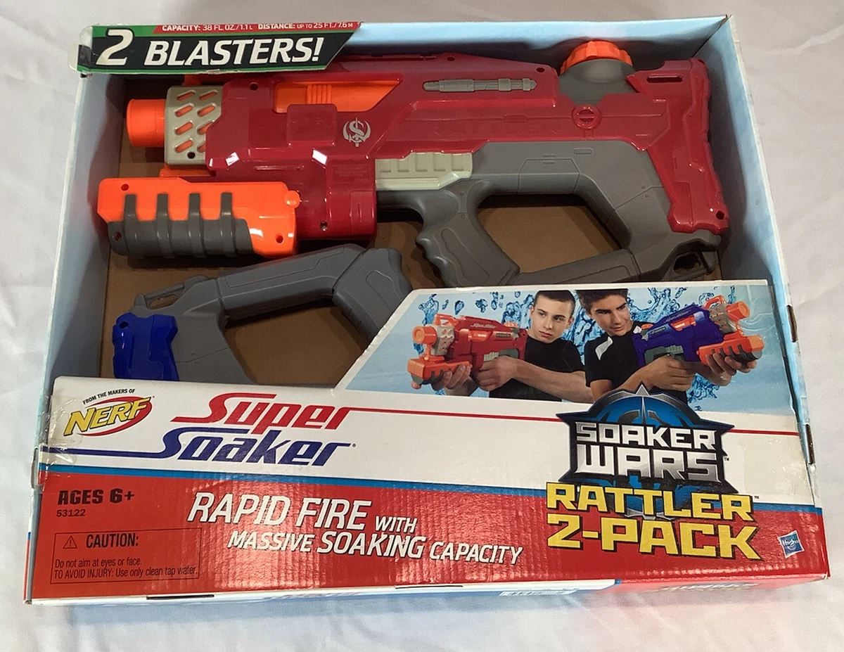 Nerf super sale soaker 2 pack