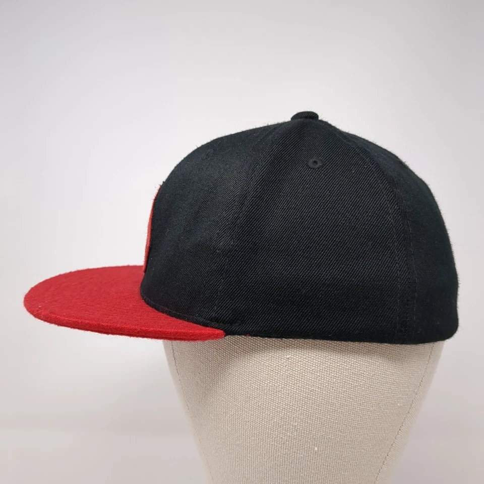 Volcom Youth Fitted Hat Multicolor One Size Flexfit Embroidered Vented Holes - Image 3 of 4