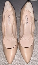 Charles by Charles David Pump, Nude, Size 7.5
