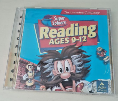 The Learning Company Super Solvers Reading Ages 9-11 PC Windows Mac educational