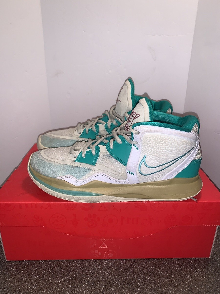 Nike Kyrie Infinity Shoes Sea Glass/Dynamic Turquoise: Size 