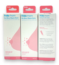 Frida Mom No-Mess Nipple Balm 1.5oz Lot Of 3, As Seen In Pics