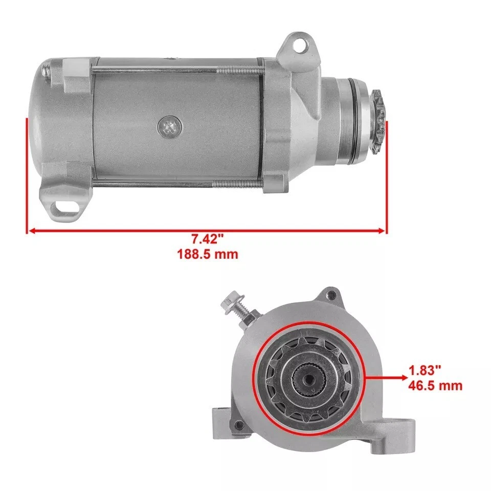 Nuevo para Honda Goldwing GL1100 Starter HD 1100 1980 1981 1982 1983 Foto 2 de 4