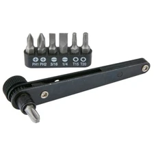 MINI RIGHT ANGLE ANGLED OFFSET HAND RATCHET SCREWDRIVER RATCHETING DRIVER TOOL