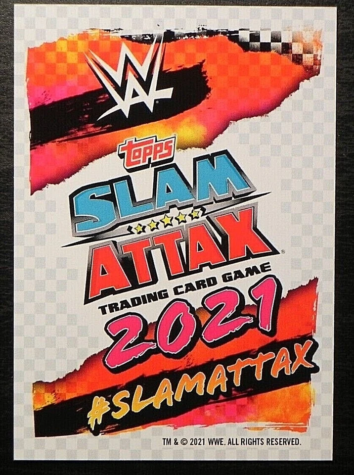2021 Topps Slam Attax WWE Finisher #209 AJ Styles Styles Clash - Image 2 of 2