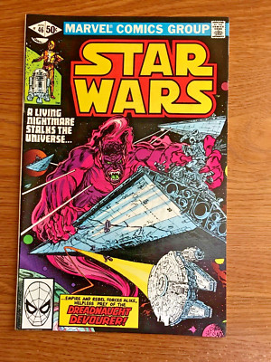 Vintage Original *UNREAD* Condition (1981) Marvel Comics Star Wars #46 VF 8.0