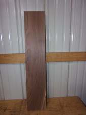 1 PC WALNUT LUMBER WOOD KILN DRIED BOARD 32"X 6 3/8"X 1 1/8" 672L CLEAR FLAT