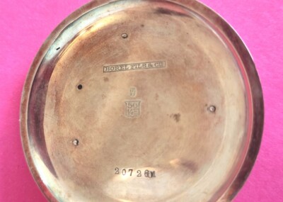 Vintage Swiss Borel Fils & Cie pocket watch 14k gold