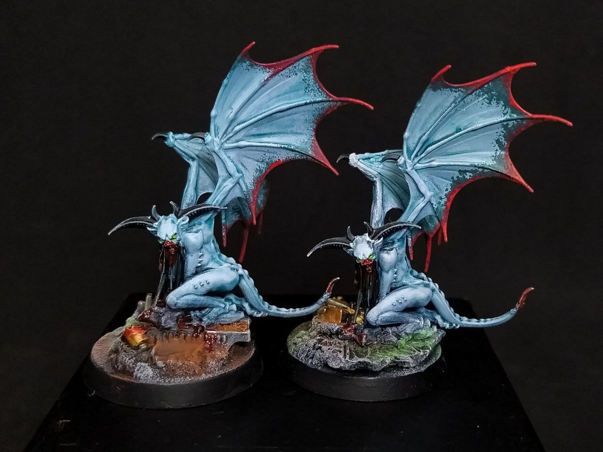 Chaotic Beasts painted Warcry AoS Slaves to Darkness Grand