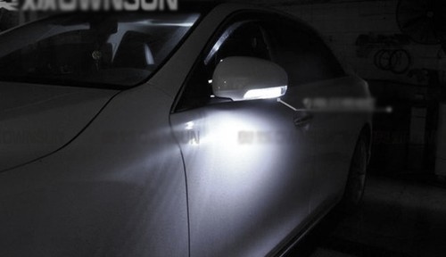 2x Error Free LED Side Mirror Puddle Lights For VOLKSWAGEN GOLF MK5 GTI GT R32 - Picture 8 of 9