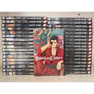 BLACK CLOVER by Yuki Tabata Manga Volume 1-35 English Version Comic DHL EXPRESS