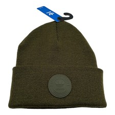 NWT Adidas Tall Fit Unisex Resort Cuffed Green Knit Beanie Hat Cap Winter OSFA