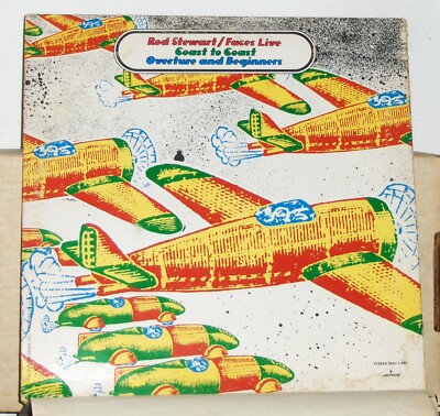 Rod Stewart Faces - Live Coast To Coast Overture And Beginners - Vinyl LP Record