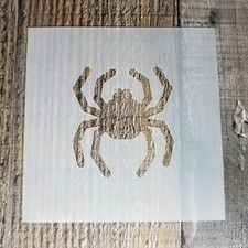 Spider Stencil Reusable Food Safe Halloween Fall Sign Painting Decorating Cookie