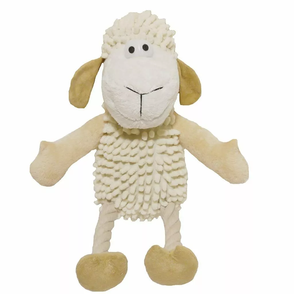 Rosewood Multi textured Farmyard Sheep Dog Toy Comfort Play eBay