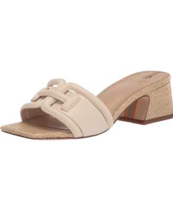 Women's Sam Edelman WAYLON Rich Cognac Block Heel Slide Sandals