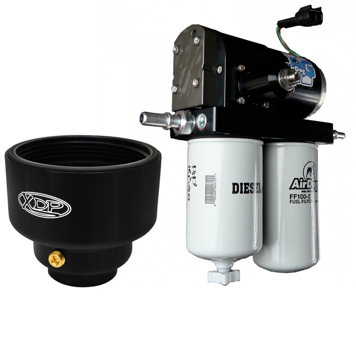 AirDog II 5G 220 GPH Fuel Pump/XDP Fuel Filter Bypass For 11-14 GM