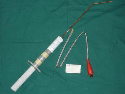 Raytheon RED2697984 RevB 25kV Spannung Erde Entladung Probe Safety Discharge 