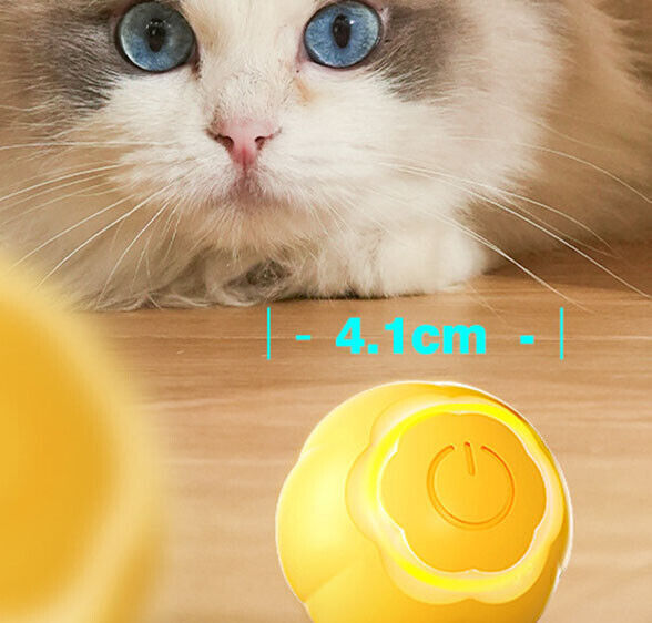 Smart Cat Toy Ball Interactive Bite Resistant Relieve Boredom Automatic Moving