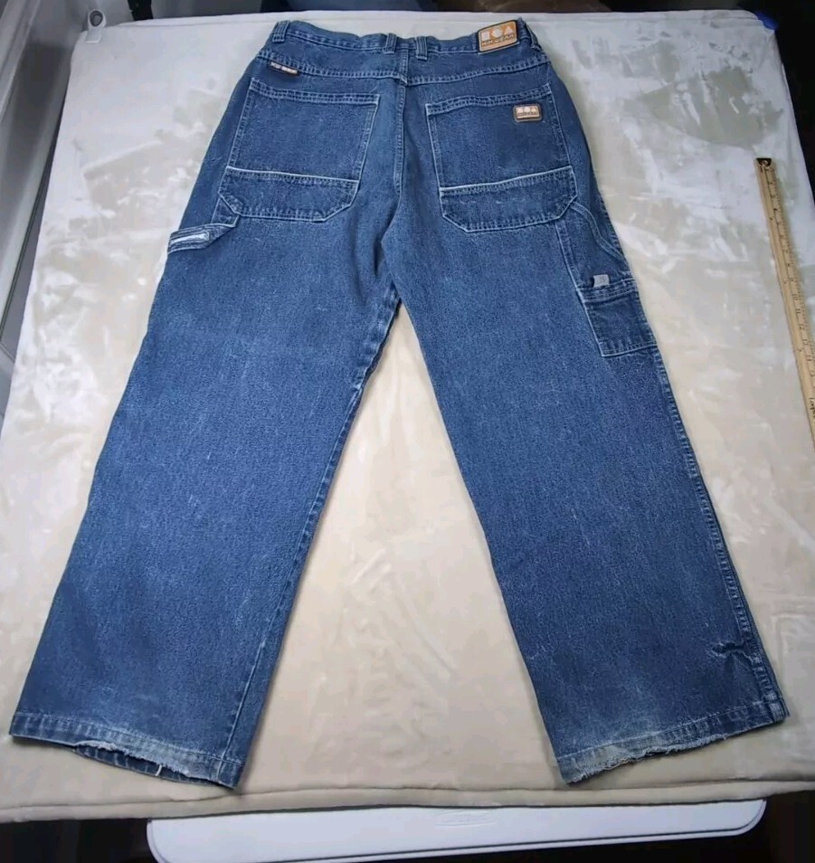 Kikwear Jeans 38 Wide Leg Baggy Rave Vintage 90s Y2K like Jnco GAT