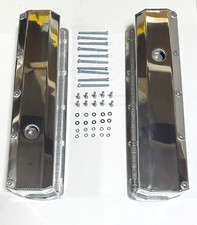 Oldsmobile V8 350 403 425 455 Fabricated Aluminum Valve Cover Set Polished Olds