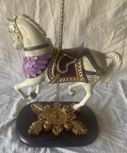 Edición Limitada Casa de Kronemann Carrusel Caballo Coleccionable Fontaine Piaffe - Imagen 3 de 8