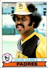 1979 Topps Baseball Oscar Gamble