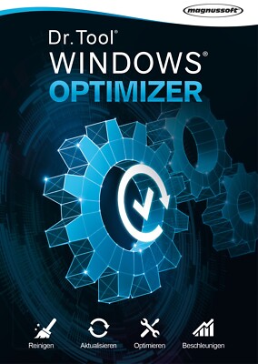 Dr.Tool Windows Optimizer - System Tuner - Cleaner - für 3 PCs -Download Version