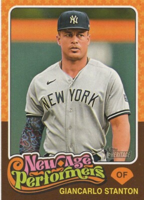 2024 TOPPS SERIES 1 NEW AGE PERFORMERS GIANCARLO STANTON #16