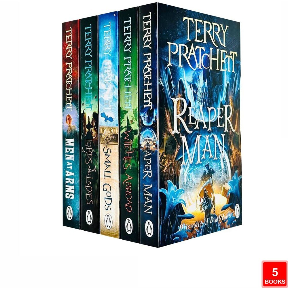 Terry Pratchett Discworld Novels Series 3-5 Books Collection Set (Books 11-15)
