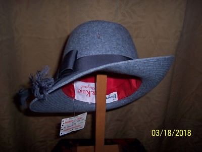 Mr Kurt Original 100% vintage wool hat Vintage Kurt Jr 100% Wool Hat - Etsy main image 2