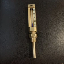Sika Brass Thermometer Machine Thermometel New No Box