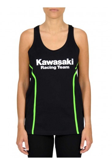 New Official Kawasaki Racing Team Woman's Tank Top - 15 31523 | eBay