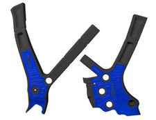 RTECH PROTEZIONE TELAIO NERO-BLU YAMAHA YAMAHA YZ 125 2005-2024