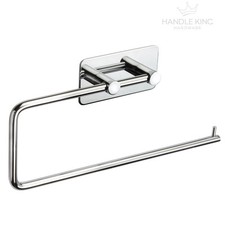 Polished Stainless Steel Towel Rails - Self Adhesive Stick on Towel Rail