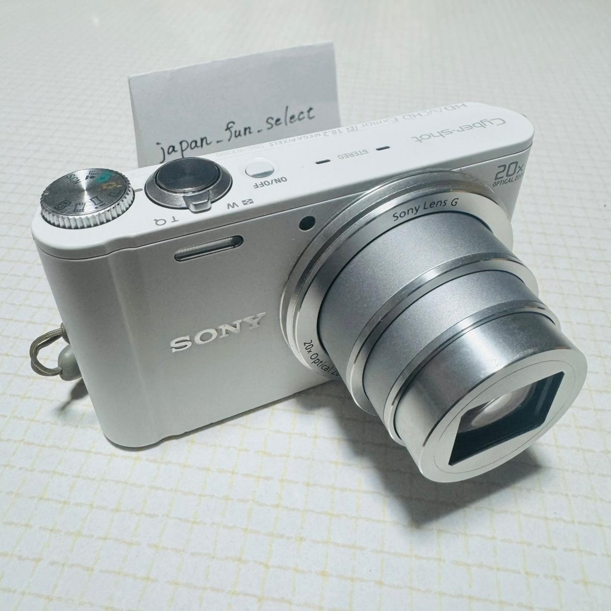 SONY cyber-shot dsc-wx300 ホワイト 動作未確認】SONY Cyber-shot