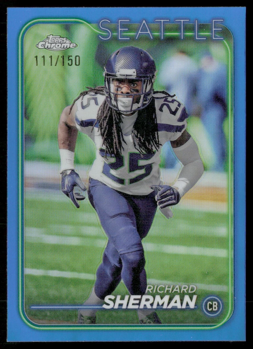 Topps Richard Sherman Football Sports Trading Card Singles for
