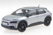 NOREV 1/43 Citroen C4 Cactus 2018 Aluminium Grey Black Diecast Model Car