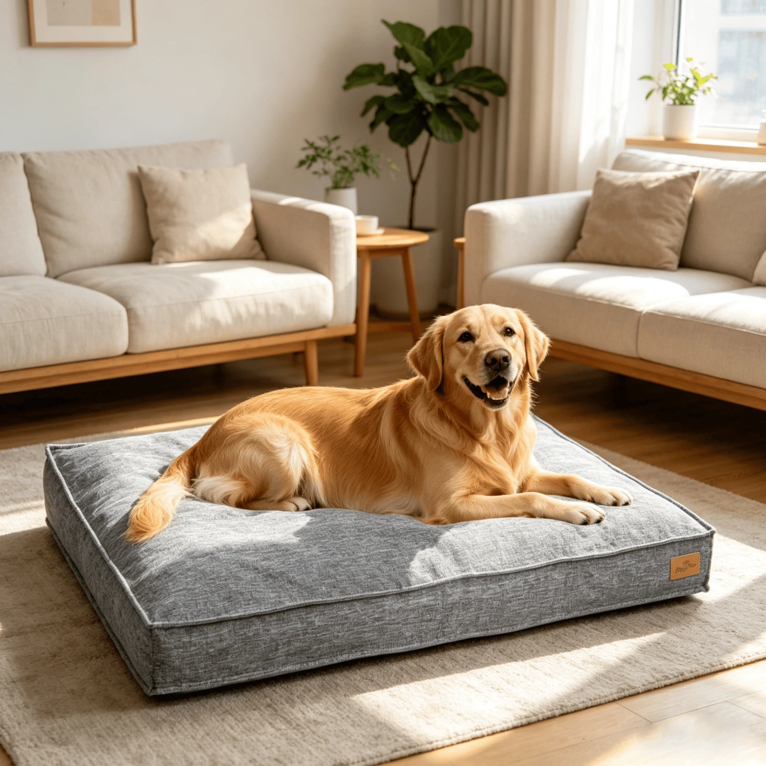 Premium Dog Bed Large Dog Washable Dog Sofa Pet Couch Removable Cover M/L/XL/XXL