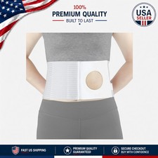 Adjustable Ostomy Colostomy Belt XL - Breathable Support for Men  Women