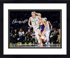 Framed Paige Bueckers Dallas Wings Autographed 8" x 10" Dribbling Photograph