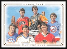 2008-09 Upper Deck Masterpieces Brian/Brent/Duane/Darryl/Rich/Ron The Sutters