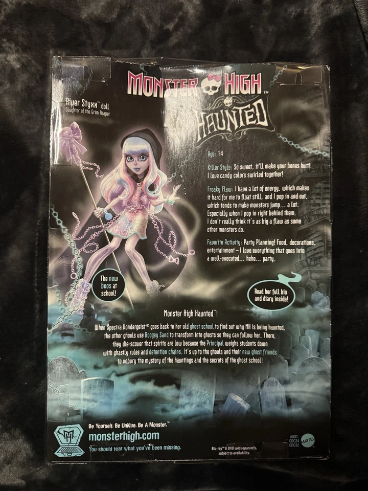 Muñeca Mattel Monster High River Styxx Haunted Student Spirits 2014 Foto 2 de 4