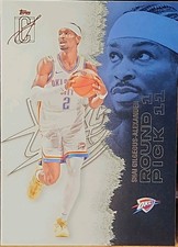 2026 Topps Signature Class #54 - Shai Gilgeou...