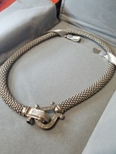 Sterling Silver Diamond Necklace