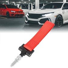 Red Car Tow Towing Hook Front Bumper Trailer Belt Strap for BMW 1 3 5 6 Series