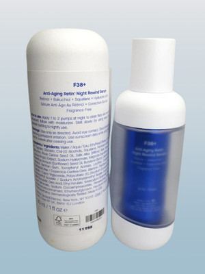 SPOILED C. F38+ ANTI AGING RETIN+ NIGHT REWIND SERUM 1 OZ