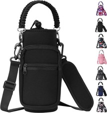 32/40/64/128 Oz Neoprene Insulated Water Bottle Carrier Bag, Sling Bag Sleeve Po