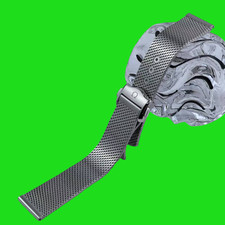 20 mm Steel Mesh Milanese Bracelet for Omega Seamaster Speedmaster, Aqua Terra